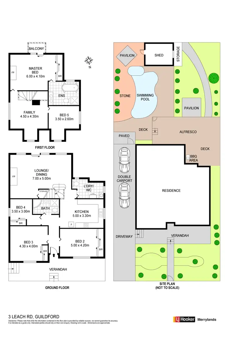 Floorplan of Homely house listing, 3 Leach Road, Guildford NSW 2161