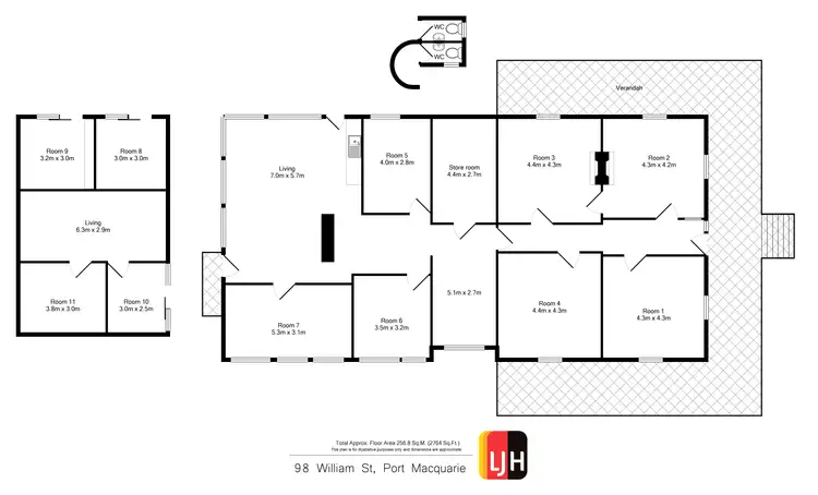 Floorplan of Homely house listing, 98 William Street, Port Macquarie NSW 2444