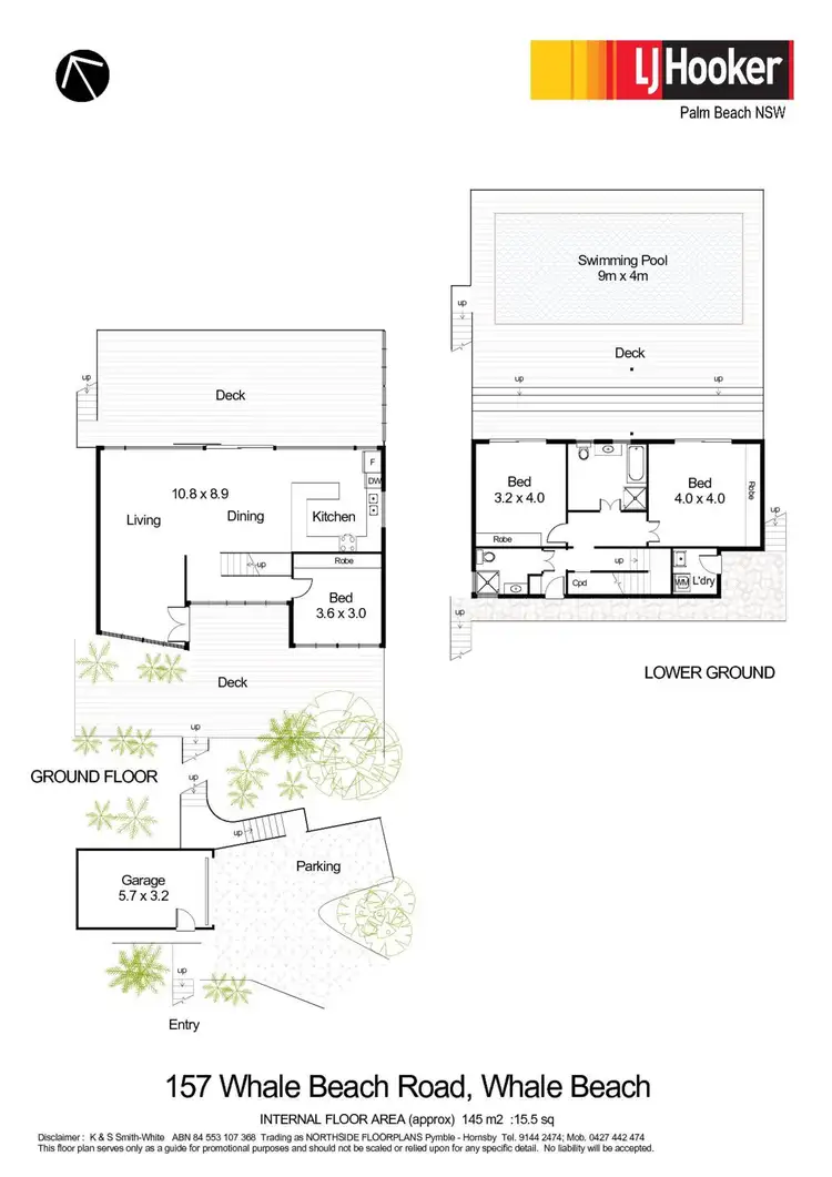 Floorplan of Homely house listing, 157 Whale Beach Road, Whale Beach NSW 2107