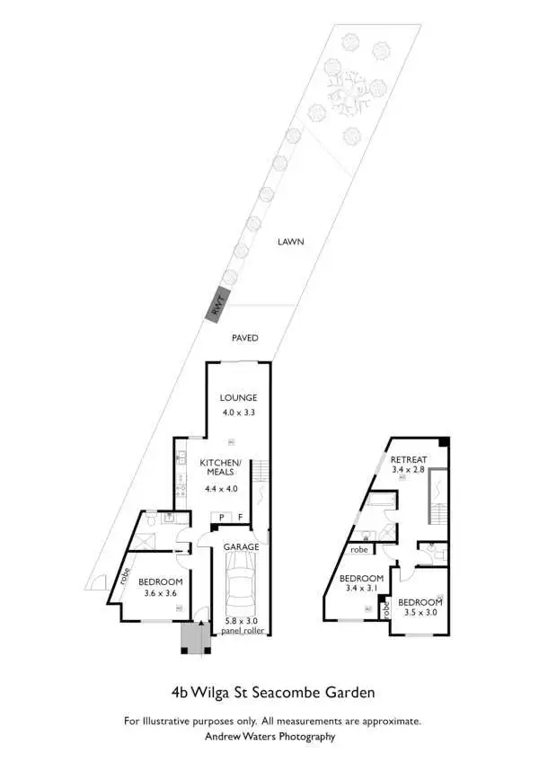 Floorplan of Homely house listing, 4B Wilga Street, Seacombe Gardens SA 5047