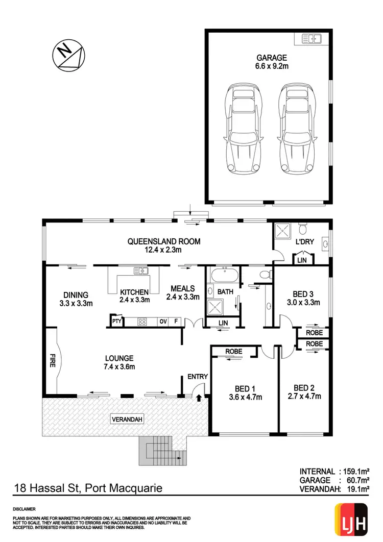 Floorplan of Homely house listing, 18 Hassall Street, Port Macquarie NSW 2444