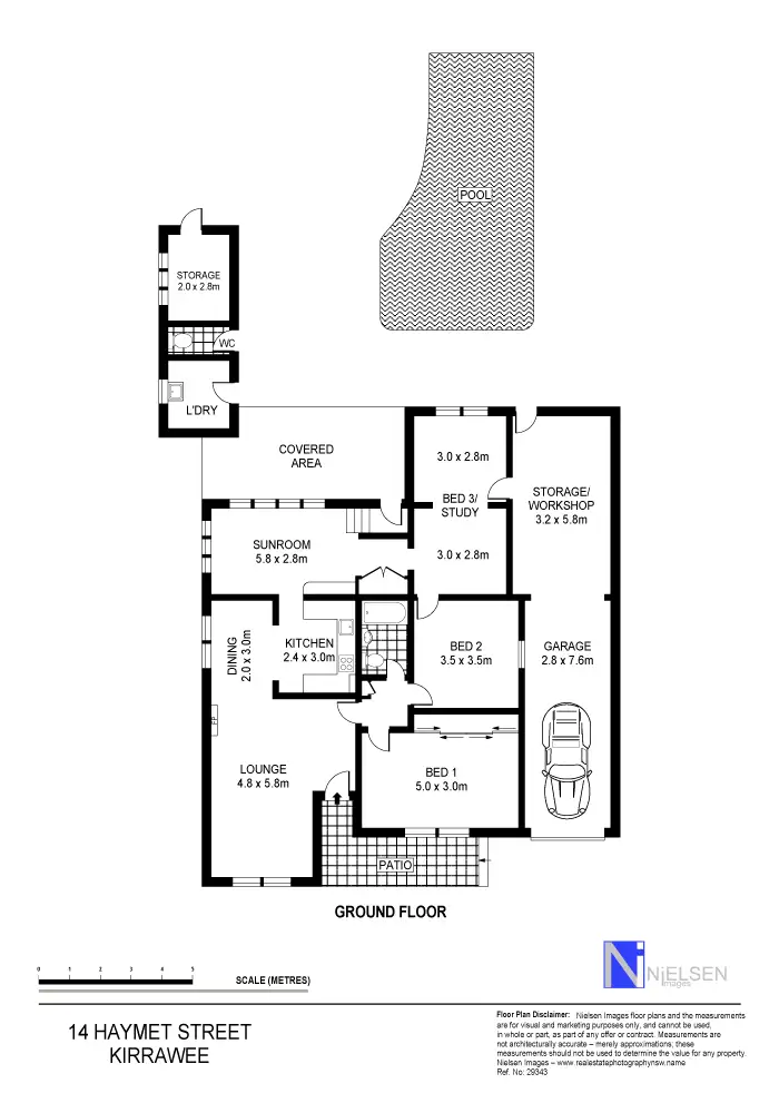 Floorplan of Homely house listing, 14 Haymet Street, Kirrawee NSW 2232