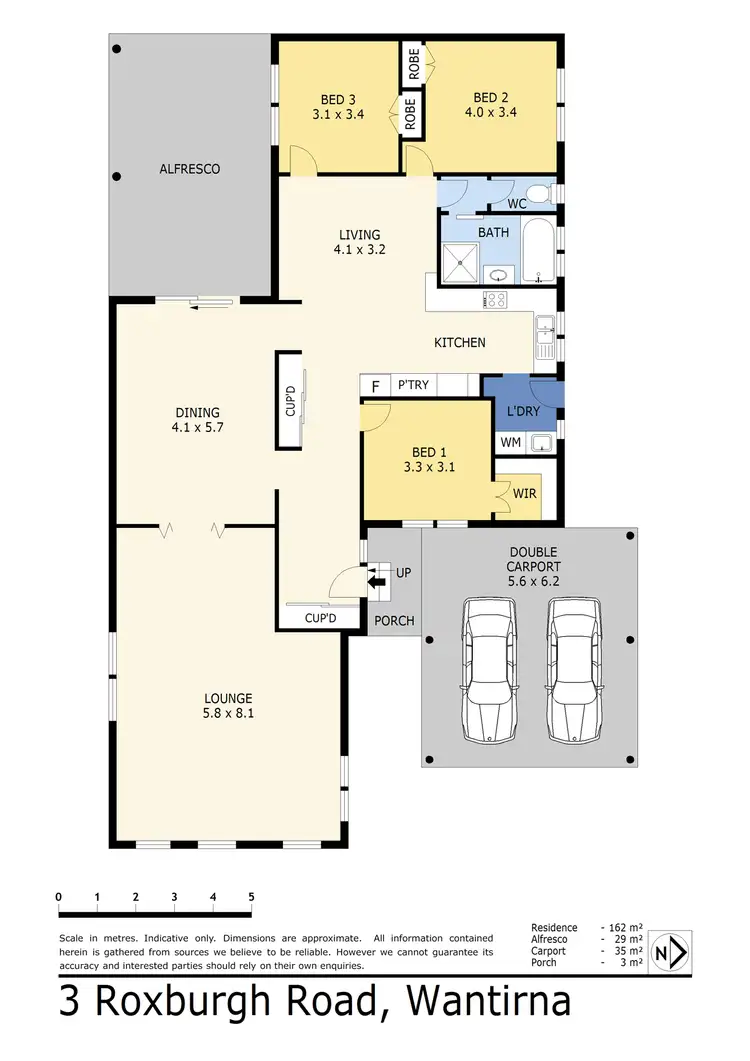Floorplan of Homely house listing, 3 Roxburgh Road, Wantirna VIC 3152