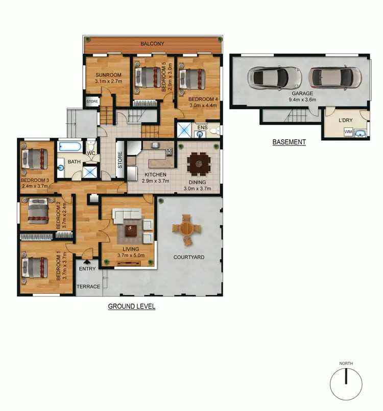 Floorplan of Homely house listing, 24 Renwick Street, Chifley ACT 2606