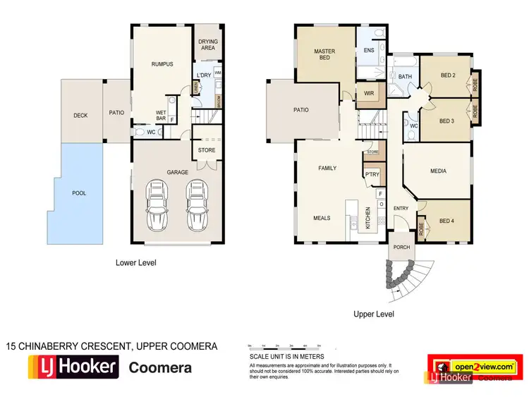 Floorplan of Homely house listing, 15 Chinaberry Crescent, Upper Coomera QLD 4209