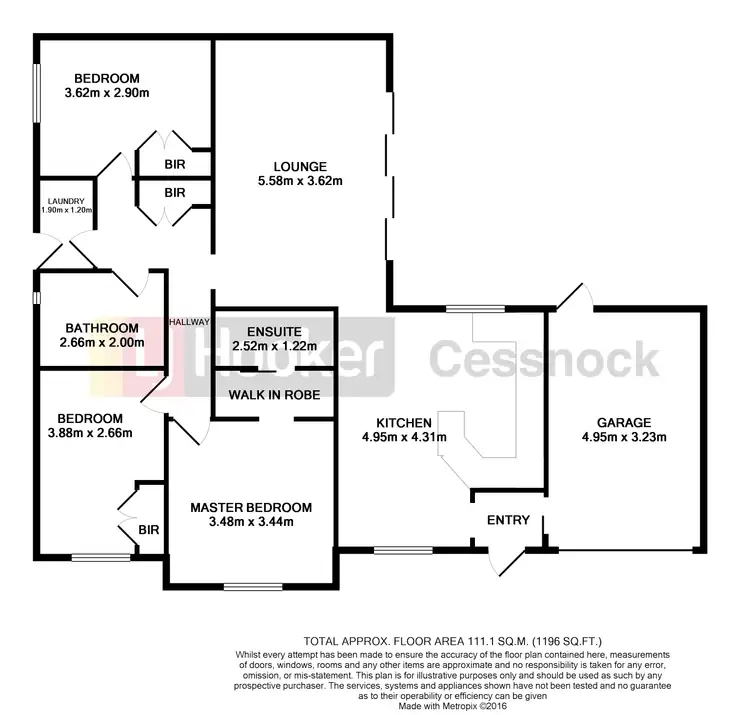 Floorplan of Homely semi-detached listing, 1 & 2/22 Alpine Avenue, Cessnock NSW 2325