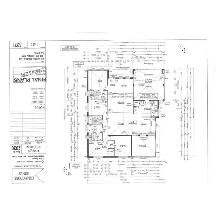 Floorplan of Homely house listing, 14 Hoskin Way, Baldivis WA 6171