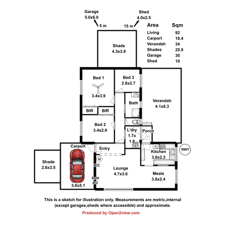 Floorplan of Homely house listing, 59 Williamson Road, Para Hills SA 5096