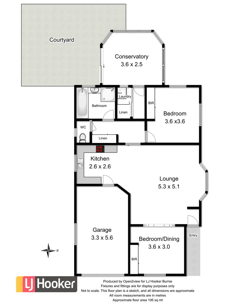 Floorplan of Homely house listing, Unit 11/3 Hayward Street, Penguin TAS 7316