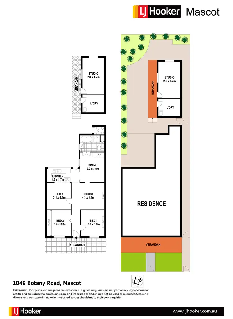Floorplan of Homely house listing, 1049 Botany Road, Mascot NSW 2020
