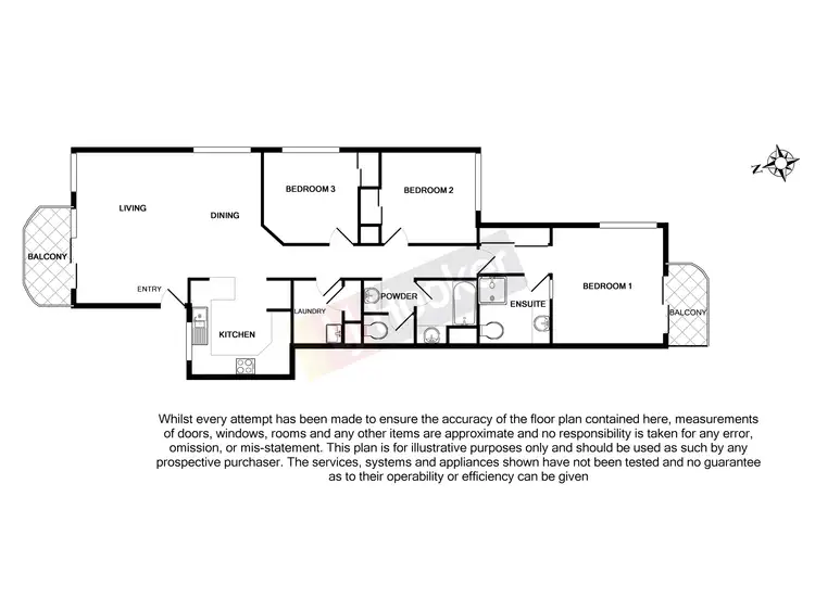 Floorplan of Homely townhouse listing, 7/46 Lani Street, Wishart QLD 4122