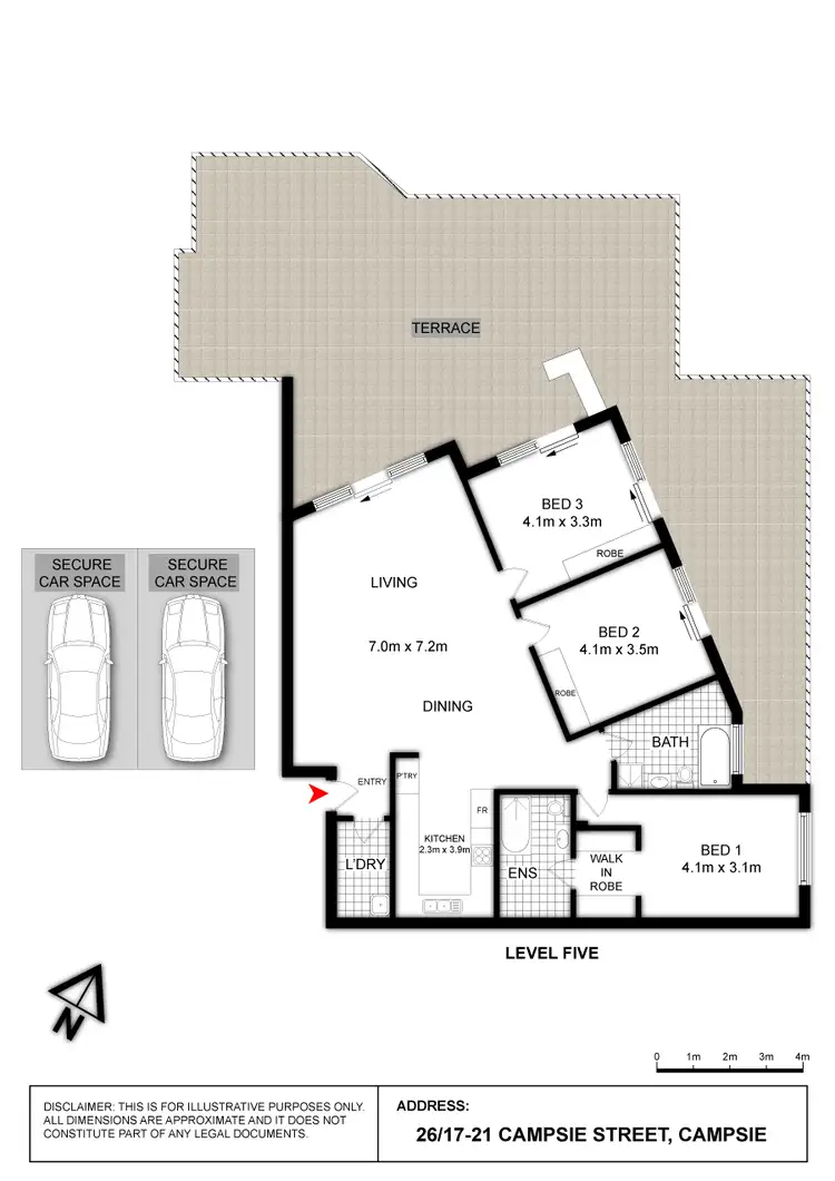 Floorplan of Homely apartment listing, 26/17-21 Campsie Street, Campsie NSW 2194