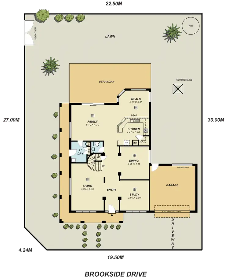 Floorplan of Homely house listing, 26 Brookside Drive, Mawson Lakes SA 5095