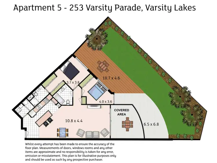 Floorplan of Homely house listing, 5/253 Varsity Parade, Varsity Lakes QLD 4227