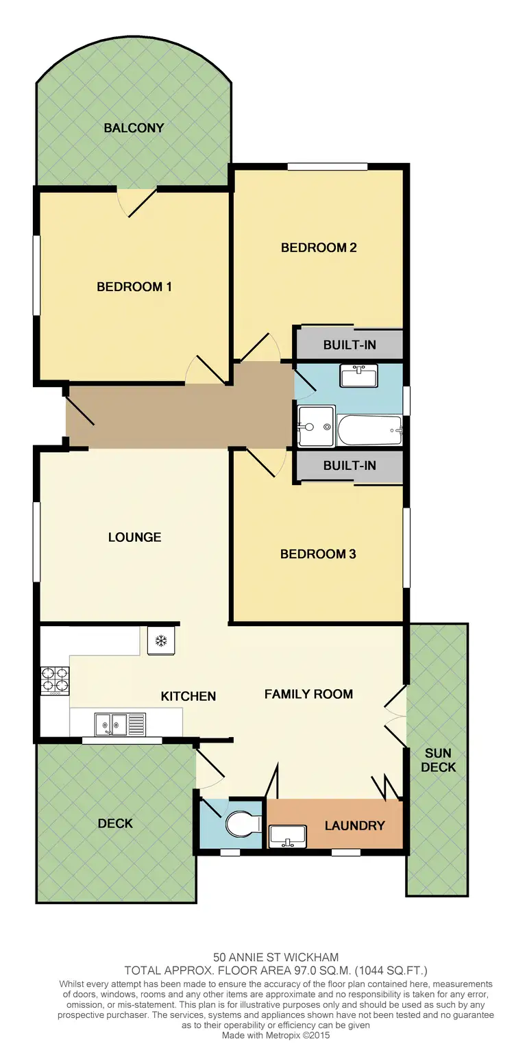 Floorplan of Homely house listing, 50 Annie Street, Wickham NSW 2293