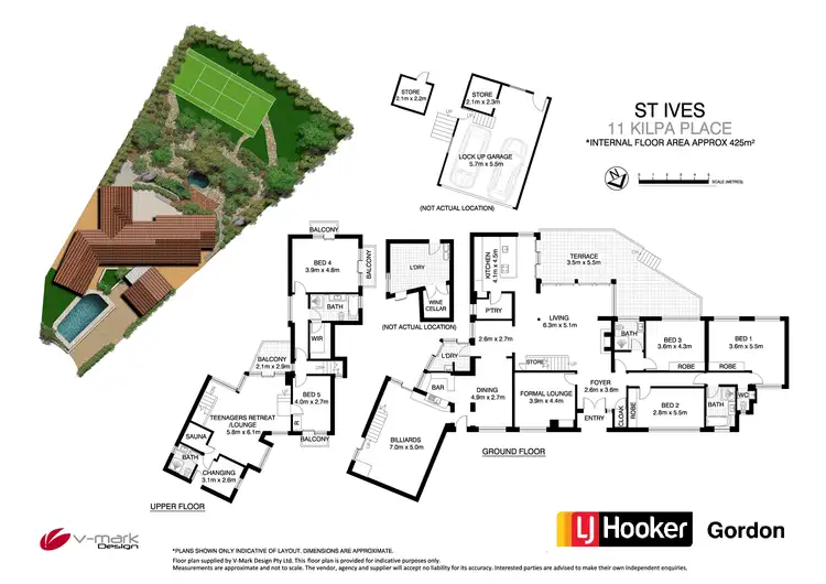 Floorplan of Homely house listing, 11 Kilpa Place, St Ives NSW 2075