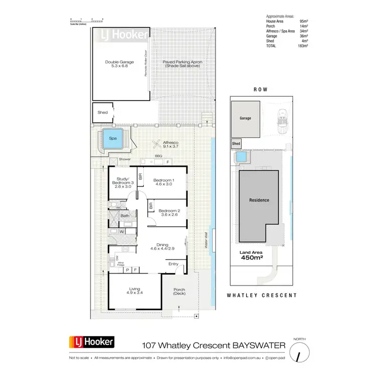 Floorplan of Homely house listing, 107 Whatley Crescent, Bayswater WA 6053