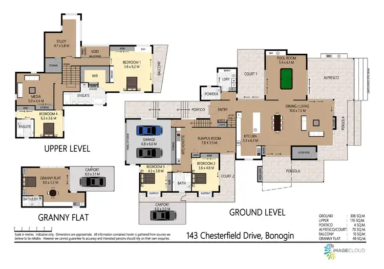 Floorplan of Homely house listing, 143 Chesterfield Drive, Bonogin QLD 4213
