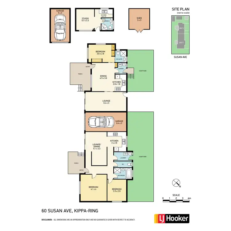 Floorplan of Homely block of units listing, 60 Susan Avenue, Kippa-ring QLD 4021