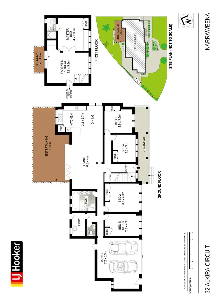 Floorplan of Homely house listing, 32 Alkira Circuit, Narraweena NSW 2099