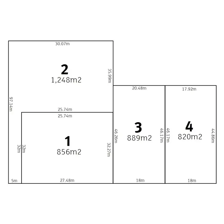 Floorplan of Homely land listing, Lot 2/ Hutchinson Road, Gawler East SA 5118