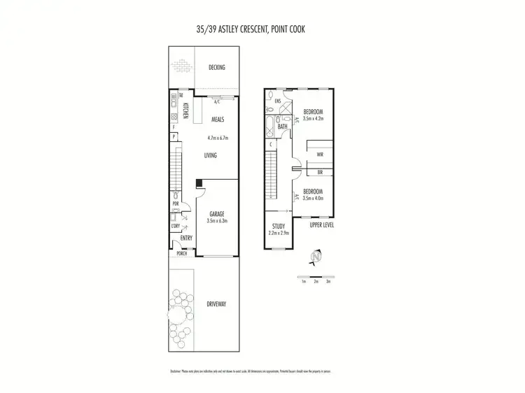 Floorplan of Homely house listing, 35/39 Astley Crescent, Point Cook VIC 3030