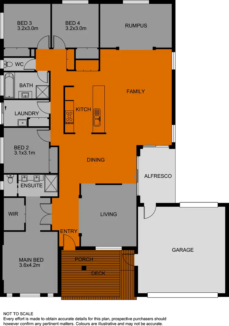 Floorplan of Homely house listing, 3 Faldo Place, Cranbourne North VIC 3977