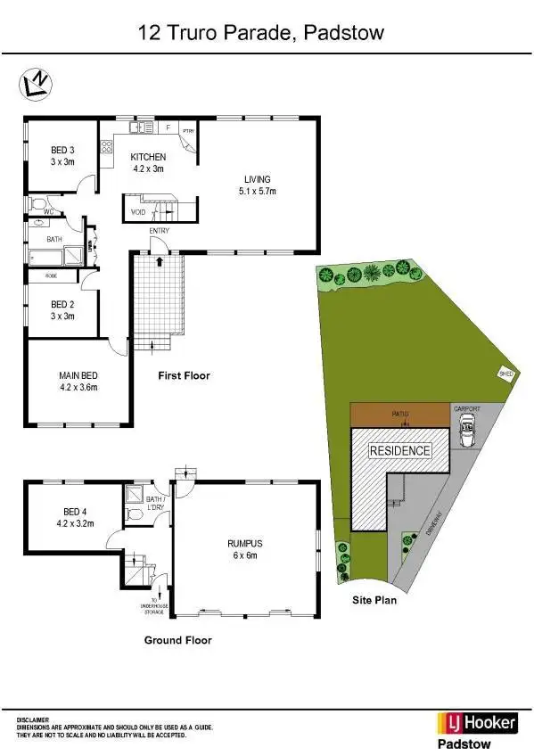 Floorplan of Homely house listing, 12 Truro Parade, Padstow NSW 2211