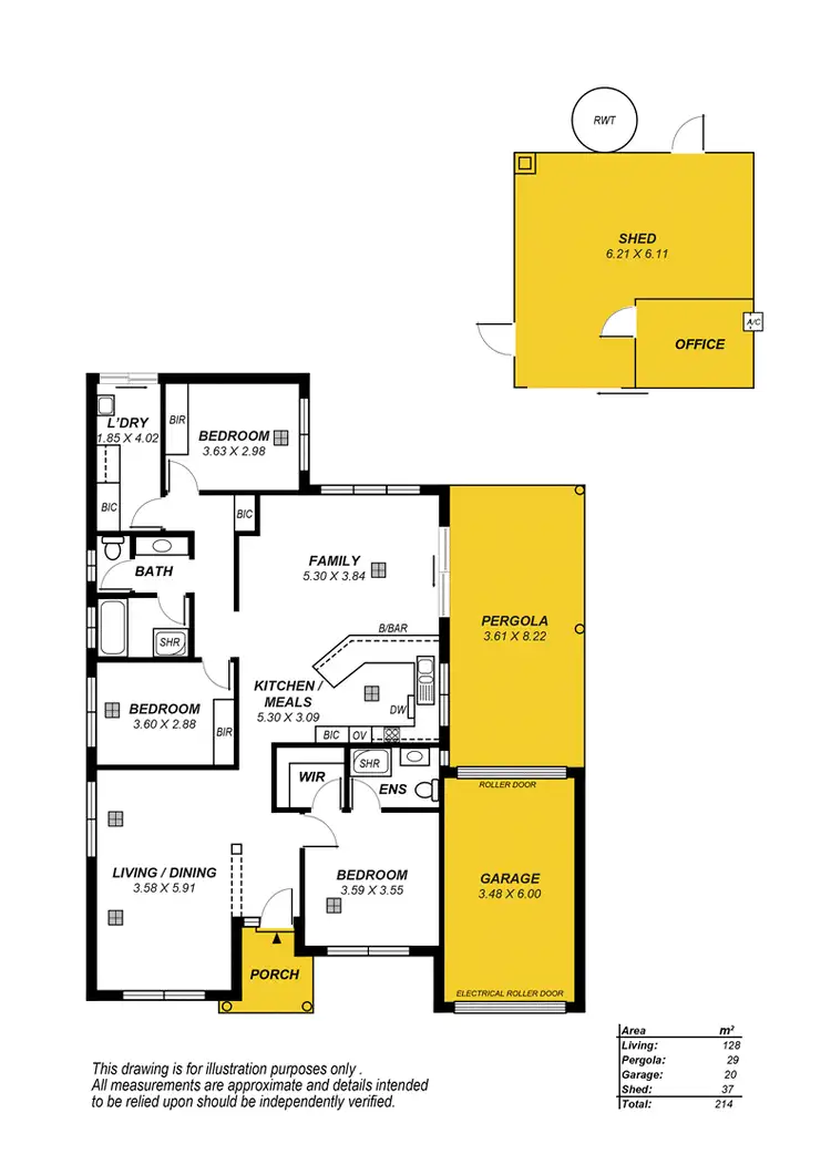Floorplan of Homely house listing, 4 Angelo Street, Newton SA 5074