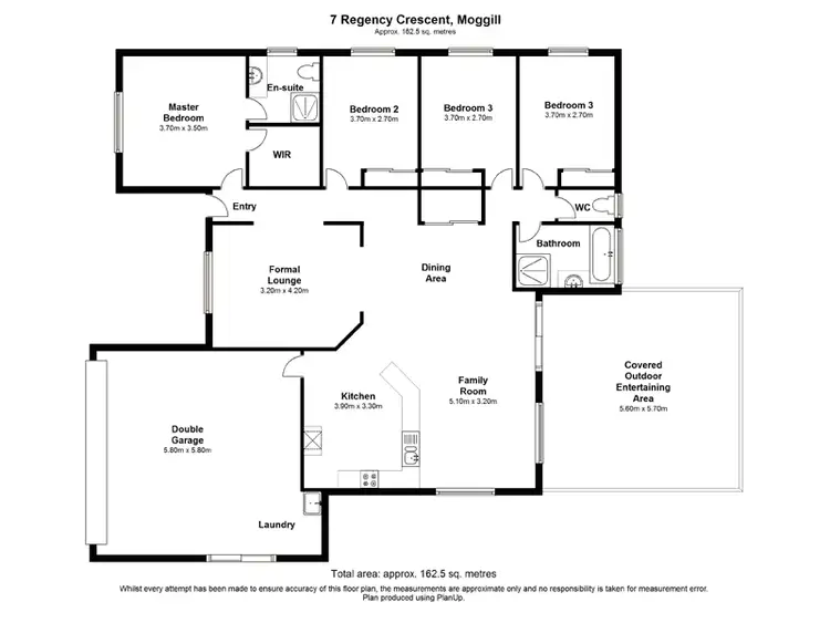Floorplan of Homely house listing, 7 Regency Crescent, Moggill QLD 4070