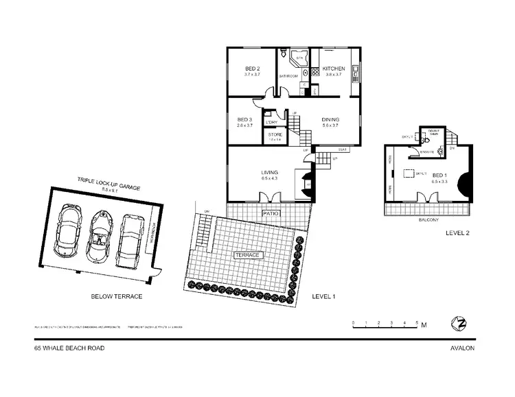 Floorplan of Homely house listing, 65 Whale Beach Road, Avalon Beach NSW 2107