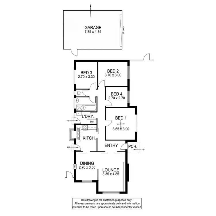 Floorplan of Homely house listing, 62 Thomas Street, South Plympton SA 5038