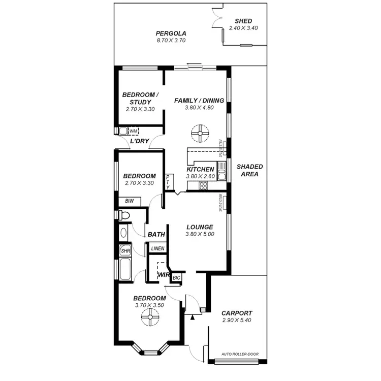 Floorplan of Homely house listing, 12 Gillian Close, Noarlunga Downs SA 5168