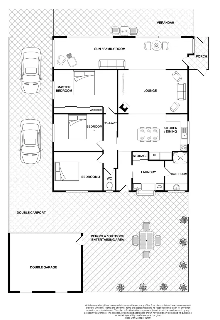 Floorplan of Homely house listing, 44 Foreshore Road, Hardwicke Bay SA 5575