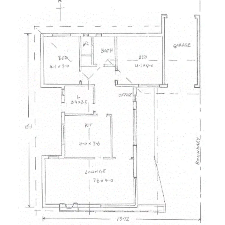 Floorplan of Homely house listing, 33A Deloraine Road, Edwardstown SA 5039