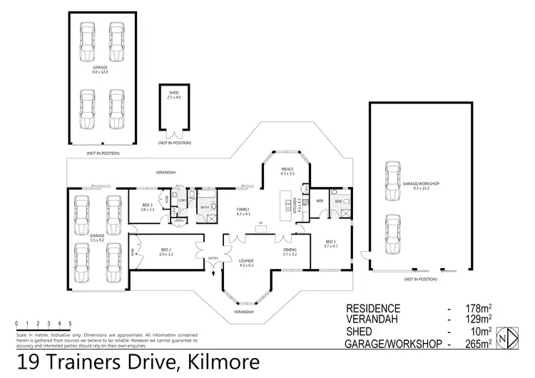 Floorplan of Homely house listing, 19 Trainers Drive, Kilmore VIC 3764