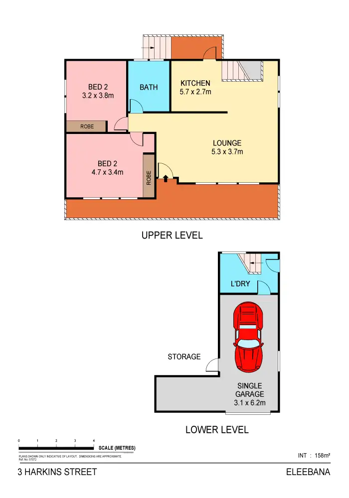 Floorplan of Homely house listing, 3 Harkins Street, Eleebana NSW 2282