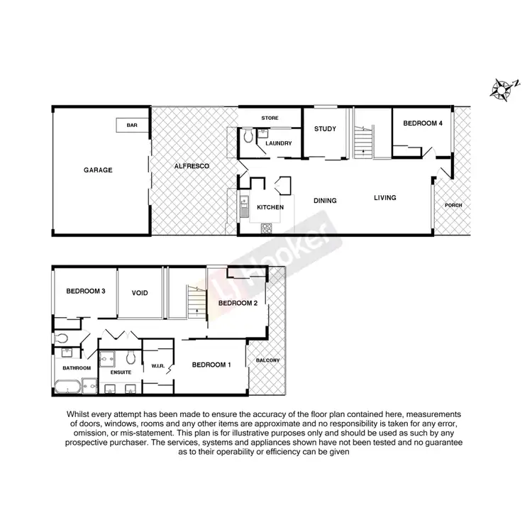 Floorplan of Homely townhouse listing, 20/38 Barrett Street, Robertson QLD 4109