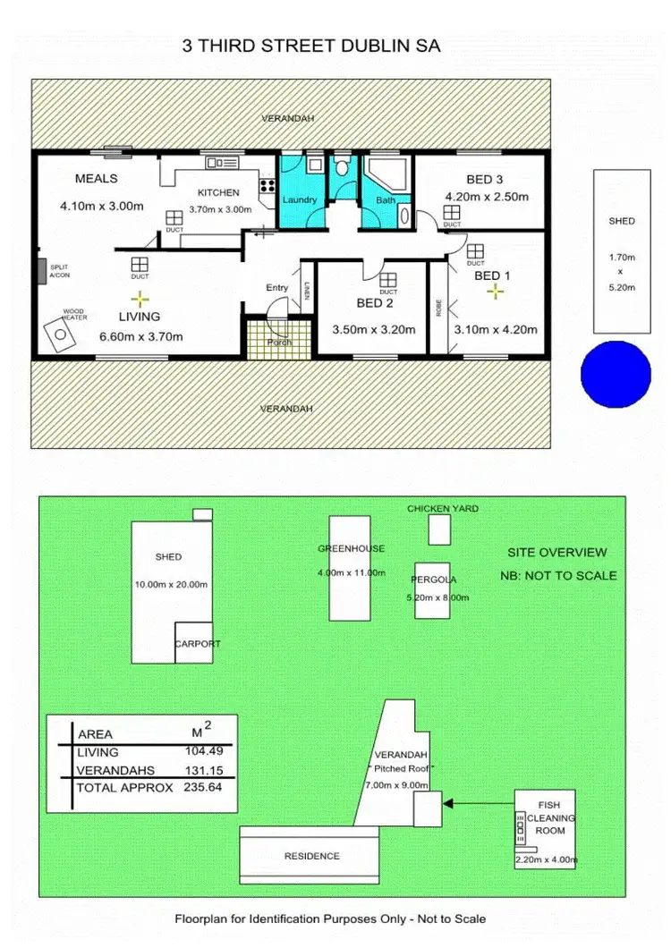 Floorplan of Homely house listing, 3 Third Street, Dublin SA 5501