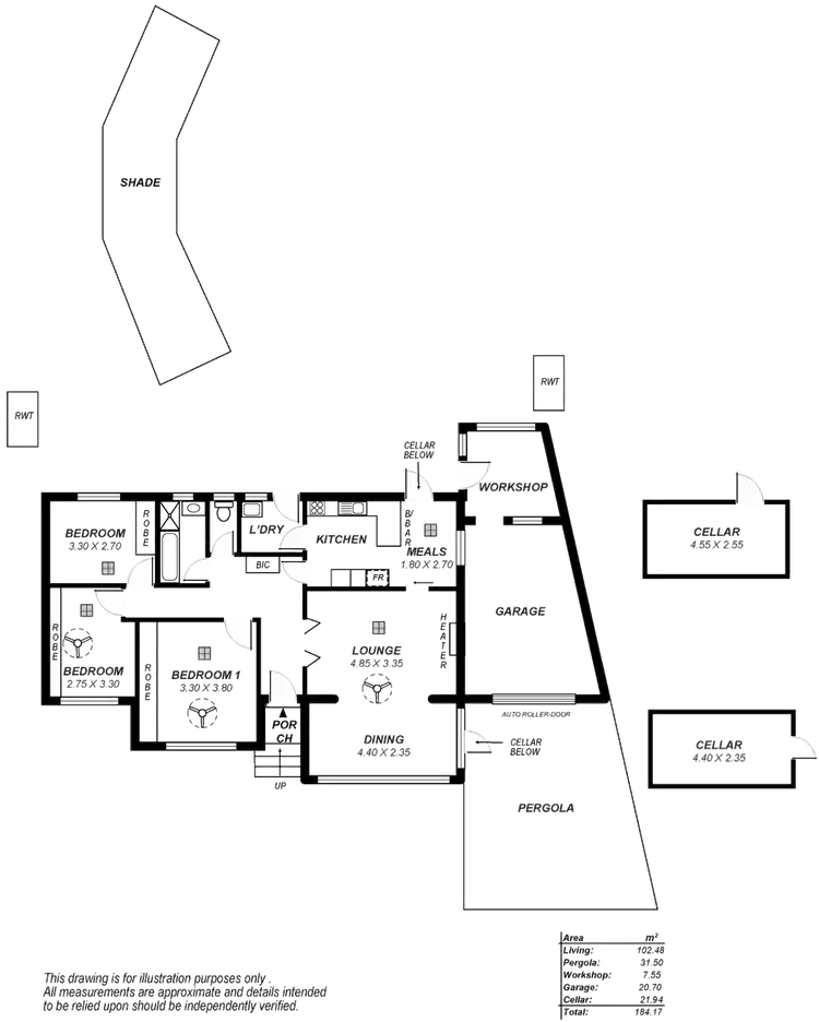 Floorplan of Homely house listing, 76 Cookes Road, Windsor Gardens SA 5087