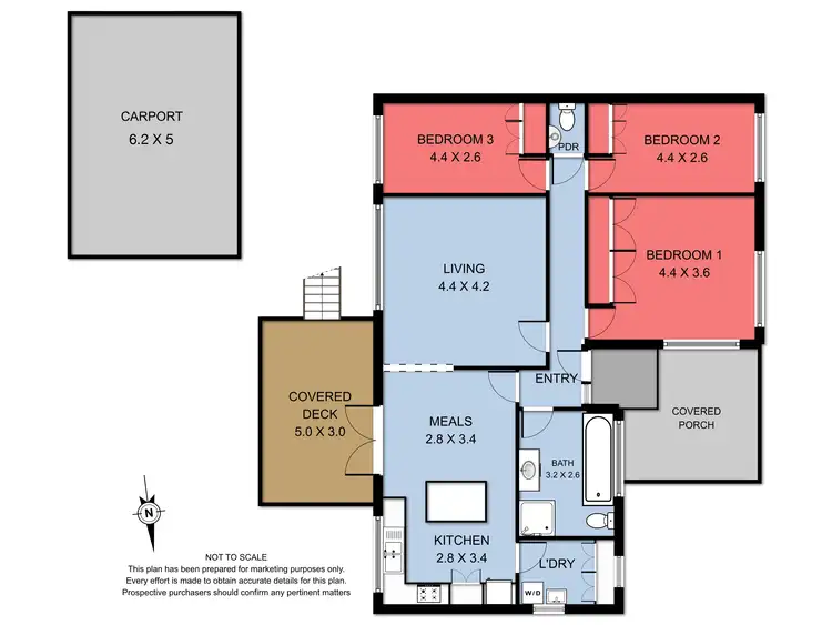 Floorplan of Homely unit listing, Unit 1/11 Stradbroke Road, Boronia VIC 3155