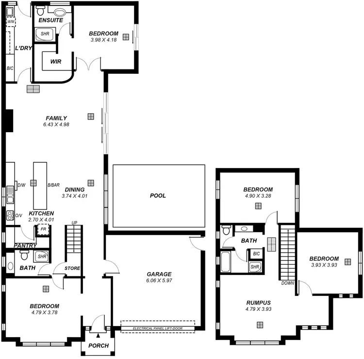 Floorplan of Homely house listing, 45 Jervois Avenue, Magill SA 5072