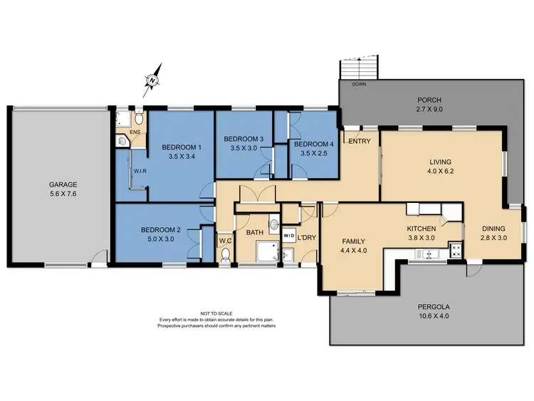 Floorplan of Homely house listing, 1 Lotus Court, Wantirna VIC 3152