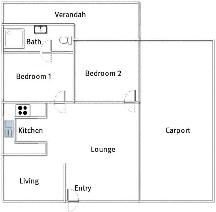 Floorplan of Homely house listing, 111 Park Lane, Hillier SA 5116