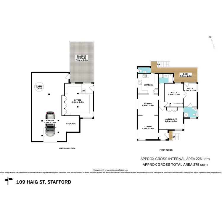 Floorplan of Homely house listing, 109 Haig Street, Stafford QLD 4053