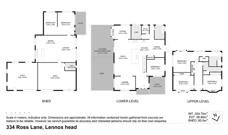 Floorplan of Homely house listing, 334 Ross Lane, Tintenbar NSW 2478