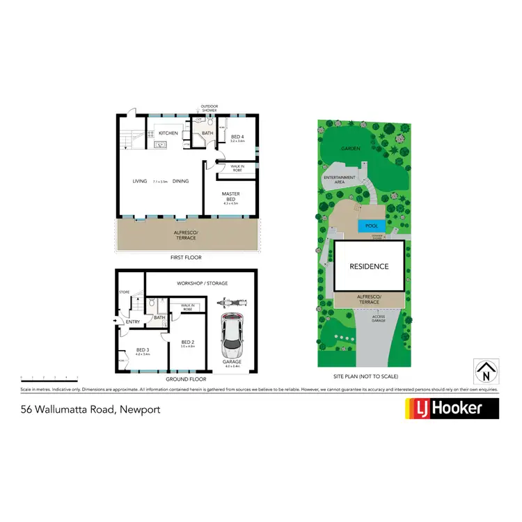 Floorplan of Homely house listing, 56 Wallumatta Road, Newport NSW 2106