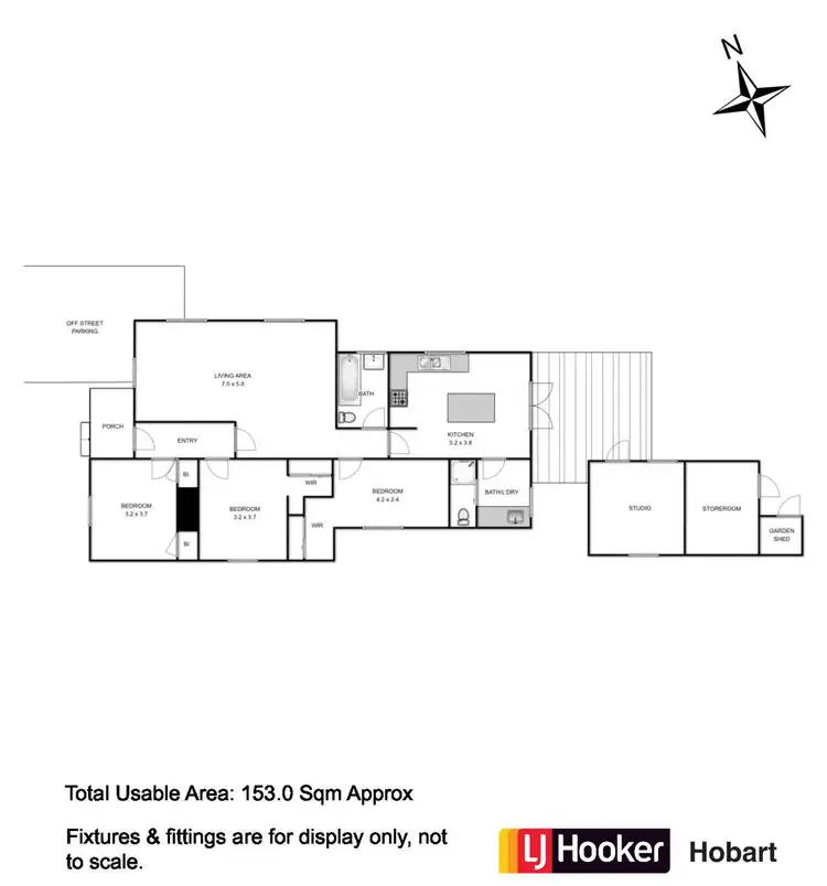 Floorplan of Homely house listing, 21 Hope Street, New Town TAS 7008