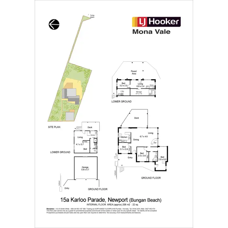 Floorplan of Homely house listing, 15a Karloo Parade, Newport NSW 2106