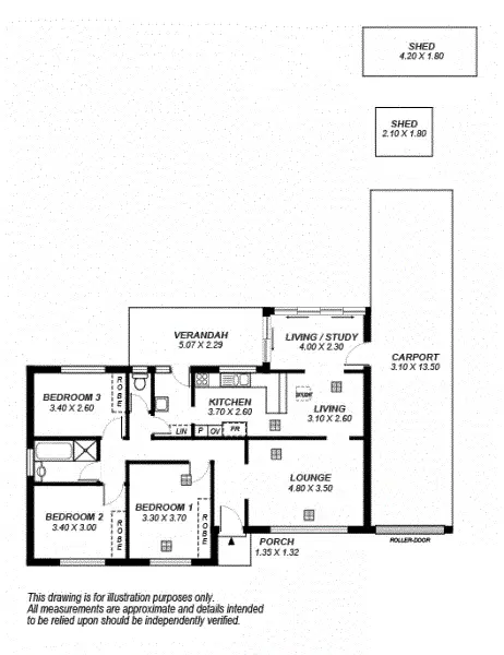 Floorplan of Homely house listing, 15 Beaufort Crescent, Felixstow SA 5070